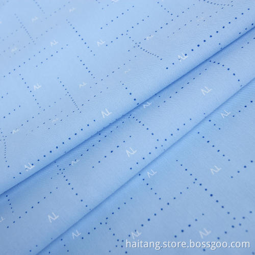 Anti-wrinkle Printing Microfiber fabric Shirt Material Close